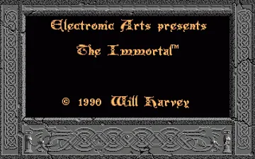 Immortal, The_Disk2 screen shot title